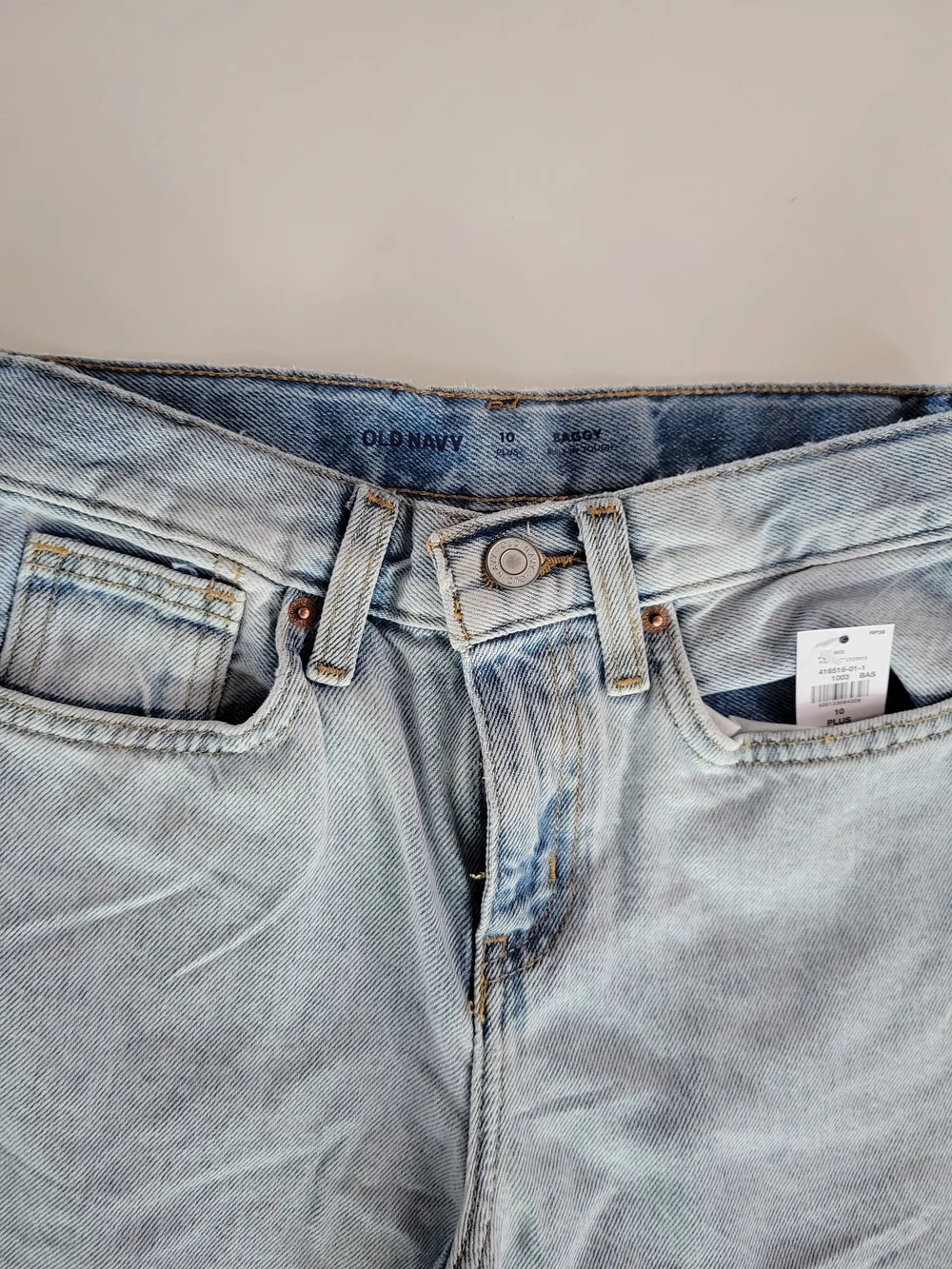 Old Navy Light Blue Kids Jeans - Classic Back Pocket Style